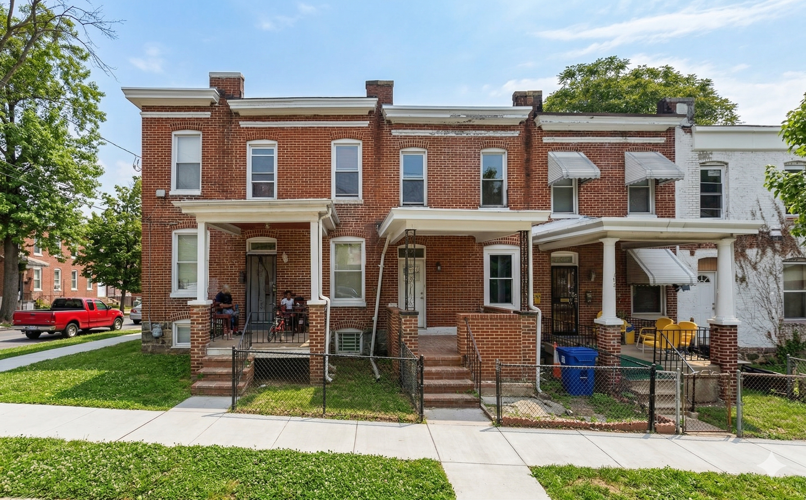 Front view of the facility